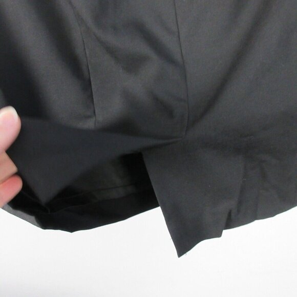 Club Monaco Pencil Skirt Women's Size 4 Black Wool Blend Mini Office Work 192 - Picture 6 of 10